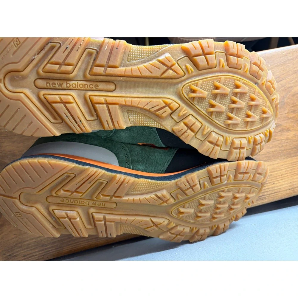 New Balance 581 24 Kilates Mens Sneakers Green Brown Orange ML581K24 Size 13